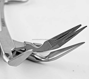 Pinzas Anguladas Stieglitz para Fragmentos de Raíz Dental, 14 cm, Acero Inoxidable de Alta Calidad, Manuales, Certificación CE, Reutilizables, Más Vendidas - Product Image 3