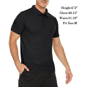 Camisetas Polo Personalizadas al por Mayor, 100% Fibra de Poliéster, Lavadas con Ácido, Bordadas, de Color Sólido, Estilo Estampado - Product Image 2