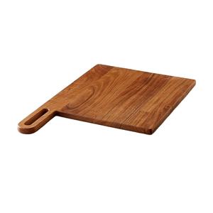 เขียงไม้อะคาเซียทรงสี่เหลี่ยมผืนผ้าพร้อมด้ามจับถาดเสิร์ฟไม้มะม่วงอเนกประสงค์สำหรับชีสผักและอาหารเรียกน้ำย่อย - Product Image 1