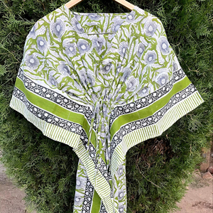 Cotton Printed <b>Kaftan</b> Luxury Beach Coverup Organic Cotton <b>Kaftan</b> Beach Dress Cruise Wear Resort Wear Summer Dress Long <b>Kaftan</b> - Product Image 1