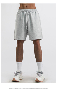 Men <b>Shorts</b> 100% Cotton <b>Shorts</b> Comfortable <b>Fleece</b> Cotton <b>Shorts</b> Athletic Jogger <b>Shorts</b> for Men Sweat <b>Short</b> Pants - Product Image 3