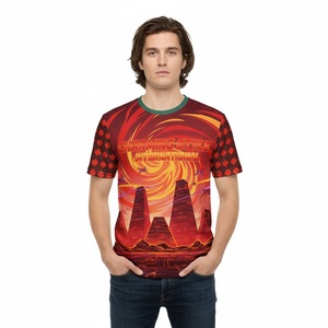 Camisetas Estampadas para Hombre, Camisetas 3D Grises y Verdes, Envío Directo, Camiseta Deportiva de Manga Corta de Nailon, Camiseta Deportiva de Nailon y Elastano - Product Image 3