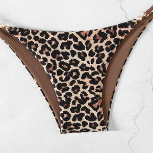 Conjuntos de bikinis de 2 piezas para mujer, trajes de baño sexys con estampado de leopardo para la playa - Product Image 6