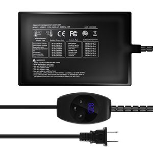 Tappetino Riscaldante Elettrico IPX7 Impermeabile per Rettili con Regolazione della Temperatura e Timer, Tappetino Riscaldante per Terrari di Lucertole e Tartarughe - Product Image 5