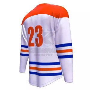 Jersey de Hockey sobre Hielo para Hombre en Grandes Cantidades - Jersey Deportivo Personalizable, Transpirable, de Manga Corta, Disponible en Stock - Product Image 2