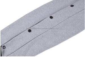 Pantalon de basket-ball pour homme personnalisé à déchirure facile, boutons-pression, imprimé, 100 % polyester respirant - Product Image 6