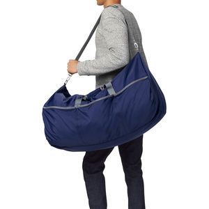 High Quality Customise Baseball Duffle Bags Denim Zipper Large Capacity Portable Sport Gear Waterproof Shoes Compartment for - Product Image 6