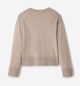 Designer V-Neck Hollow Out Knit Breathable Sweater <b>Women's</b> <b>Sexy</b> Spring Tops Crochet Look Fashionable Ladies <b>Jumper</b> - Product Image 2