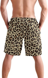 <b>Mens</b> Eco-Friendly Customizable Floral Print <b>Swim</b> Trunks Beach Board <b>Shorts</b> Quick Dry with Pockets - Product Image 4