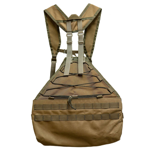 Gilet tactique de chasse avec sac banane, poches MOLLE pour bouteille d'eau, harnais réglable, vente en gros OEM pour l'extérieur - Product Image 5