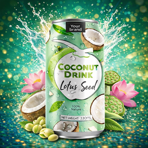 Bebida de Jugo de Frutas y Verduras de Origen Vietnamita, Certificada ISO HACCP Premium, 330 ml, Agua de Coco Enlatada OEM – Tan Do Beverage Company - Product Image 2