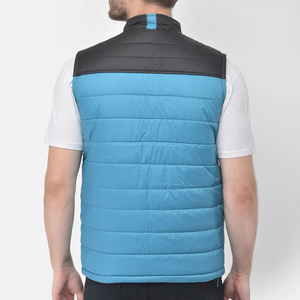 Chaleco acolchado ligero con logotipo personalizado para hombre, chaqueta sin mangas, chaleco cálido de invierno, chalecos acolchados para hombre y mujer. - Product Image 5