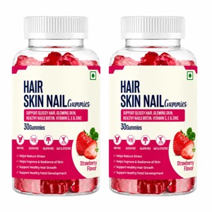 Gomitas para Cabello, Piel y Uñas, Fórmula Avanzada de Belleza con Biotina, Vitamina C, Vitamina E y Zinc para el Apoyo Diario de Belleza y Bienestar - Product Image 1