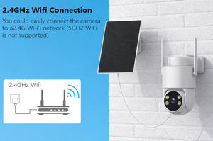 <span class=keywords><strong>กล้อง</strong></span><span class=keywords><strong>วงจรปิด</strong></span> Tuya 2k สำหรับภายนอกและภายใน<span class=keywords><strong>อาคาร</strong></span> 360 องศา พร้อมแผงโซลาร์เซลล์ <span class=keywords><strong>กล้อง</strong></span><span class=keywords><strong>วงจรปิด</strong></span>แบบหมุนได้ 2.4ghz Wifi - Product Image 6