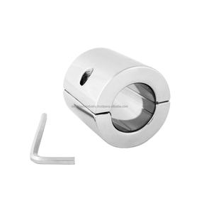 Juguete Sexual para Adultos IRISCO, Estirador de Bolas XXL de Acero Inoxidable, Peso para Pene, Diseño y Color Personalizados de Alta Calidad - Product Image 2