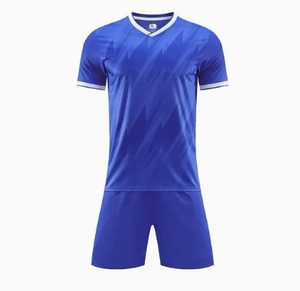 Camiseta de Fútbol con Estampado Digital Personalizado de Fábrica, Camiseta Deportiva de Secado Rápido con Cuello en V, 100% Poliéster, Uniformes Ligeros y Ecológicos - Product Image 3