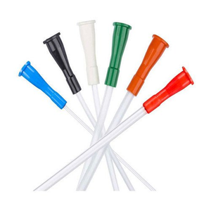 สายสวนปัสสาวะ PVC Nelaton สำหรับผู้ชายและผู้หญิง สีเขียว ขนาด 14 FG แบบใส อุปกรณ์การแพทย์ - Product Image 3