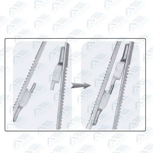 Instrumento quirúrgico de acero inoxidable, soporte de aguja para equipo Dental Ce, fórceps dentales, instrumentos quirúrgicos dentales manuales - Product Image 2