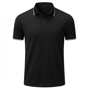 Polo de Poliéster Antiarrugas para Hombre, con Detalle Bordado y Práctico Bolsillo - Product Image 2