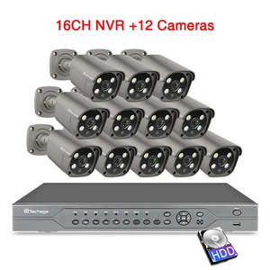 Système de caméra de sécurité AI POE extérieur 16 canaux en gros avec systèmes de surveillance par caméra IP 5MP - Product Image 6