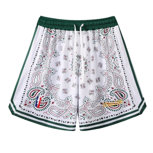 Pantalones Cortos de Baloncesto Deportivos Personalizados con Logotipo Estampado para Hombre, Transpirables y de Secado Rápido, Venta al Por Mayor de Fábrica - Product Image 6