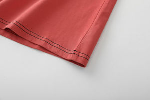 T-shirt à manches courtes de haute qualité pour hommes, style basique, couleur unie, col rond - Product Image 5