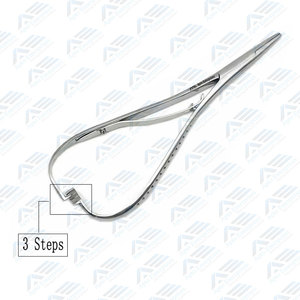 Porte-aiguilles en acier inoxydable Équipements dentaires Ce Porte-aiguille chirurgical professionnel Instruments chirurgicaux dentaires jetables - Product Image 3