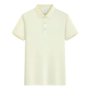 Men's Pink Short Sleeve Polo Shirt Solid Color Oxford Fabric Regular Fit Button Closure Casual Style Woven Material - Product Image 5