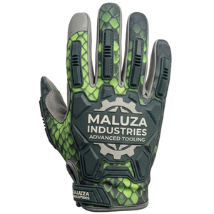 Guantes Mecánicos de Poliéster Resistentes al Aceite, Antiarañazos, con Palma Reforzada, para Trabajo Automotriz, con Pantalla Táctil y Antideslizantes, Talla 10 - Product Image 1