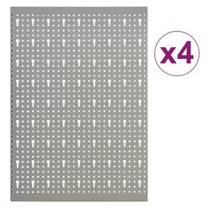 Planches à chevilles murales en acier 4pcs 15.7 "x 22.8" Rangement d'outils - Product Image 3