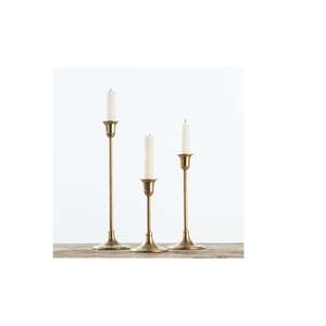 Candelabro Moderno de Metal Dorado para Bodas y Eventos Festivos, Soporte de Hierro para Velas con Acabado Pulido para Decoración del Hogar y Mesa - Product Image 3