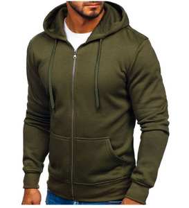 Sudadera con Capucha Completa, Informal, Transpirable y que Absorbe la Humedad, Tallas Grandes - Product Image 5