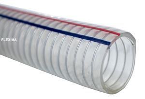 Manguera de alambre de acero Flexible en espiral de PVC transparente de alta calidad, tubos de plástico duraderos de grado alimenticio para entrega de líquidos de alta presión - Product Image 5