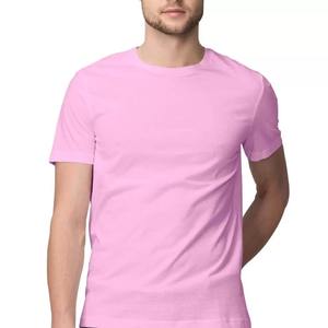 T-shirt vierge premium en maille douce à col rond et manches courtes, coupe classique, pour impression de marque personnalisée, vente en gros - Product Image 2