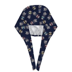 Adjustable Unisex Surgical <b>Scrub</b> <b>Cap</b> Doctors Nurses Comfortable Bouffant Hat Button Closure Breathable Quick Hospital Uniform - Product Image 6