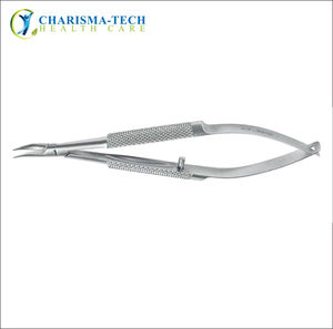 ที่จับเข็มไมโคร CHARISMATECH รุ่นพรีเมียม สำหรับการผ่าตัด ทำจากเหล็กกล้าไร้สนิมเกรดศัลยกรรม พร้อมปลายเข็มไมโครโค้งแบบพิเศษ S - Product Image 1