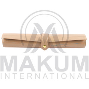 Ensemble de backgammon en cuir de qualité supérieure, enroulable, avec logo imprimé personnalisé, tailles personnalisées pour les voyages et la maison, design classique et portable - Product Image 4