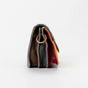 Sac à bandoulière en cuir recyclé à imprimé animal unique pour femmes multicolores élégantes Nouvelle arrivée Sac à main de style occidental - Product Image 3