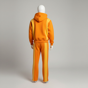 New Tracksuit <b>Men</b> Sportswear Sets Fleece Thick Hoodie Pants Sporting Suit 3D Puff Print Sweatsuits - Product Image 3
