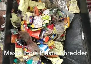 Broyeur de déchets plastiques à double arbre de qualité supérieure, broyeur industriel robuste pour le traitement des déchets - Product Image 5
