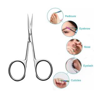 Tijeras de Manicura de Acero Inoxidable, Hoja Recta, Punta Afilada, Cortacutículas, Herramientas de Belleza, Arte de Uñas, Multifuncional para Adultos - Product Image 2
