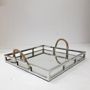 Stylish Hammered <b>Mirror</b> Polished Large Metal Stainless Steel Food Dessert Bowl Greatest Quality Home Dining Table Food <b>Tray</b> - Product Image 6