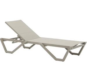 Silla de Descanso Moderna de <span class=keywords><strong>Aluminio</strong></span> Ajustable, <span class=keywords><strong>Tumbona</strong></span> de Plástico Resistente a la Intemperie para Exteriores, Playa, Terraza, Piscina - Tumbonas de Lujo - Product Image 1