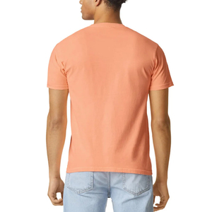 เสื้อยืดสกรีนลายพรีเมียมสีส้มล้วน สไตล์สตรีทแวร์ ผ้าคอตตอน 100% คุณภาพสูง ทรงปกติ - Product Image 3