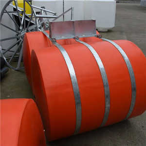 Barrera de Contención Flotante con Flotadores de Pontón para Seguridad en Aguas Marinas y Protección Ambiental - Product Image 3