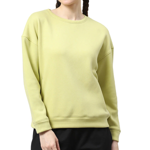 Sweat-shirts pour femmes respirants et personnalisés, effet délavé, 100 % coton, coupe classique – Meilleur fournisseur en gros - Product Image 2