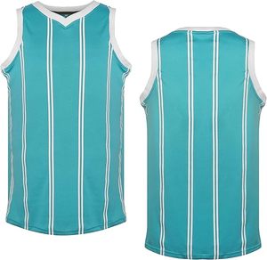 Maillot de sport unisexe en polyester respirant, bleu clair, sans manches, col en V, brodé et imprimé, motif drapeau américain - Product Image 5