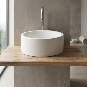 Lavabo Carré Moderne en Céramique Effet Granit pour Salle de Bain – Vente Directe Usine - Product Image 6