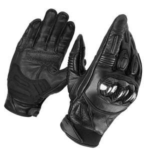 Gants de moto thermiques en cuir pour hommes toutes saisons Gants de sécurité de course blindés à écran tactile pour une utilisation quotidienne en extérieur - Product Image 2