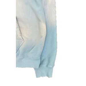 เสื้อฮู้ดดี้ผ้าฝ้ายเฟรนช์เทอร์รี่คุณภาพสูงแบบสั่งทำพิเศษ สไตล์สตรีทแวร์ยอดนิยม ดีไซน์ขาดๆ แบบครอป แฟชั่น - Product Image 3